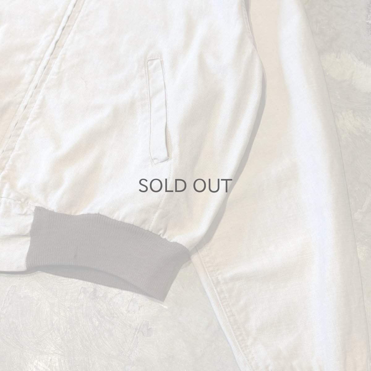 画像6: OLD BICOLOR COTTON ZIP UP JACKET / Mens L (6)