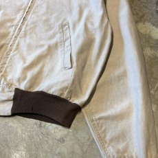 画像6: OLD BICOLOR COTTON ZIP UP JACKET / Mens L (6)