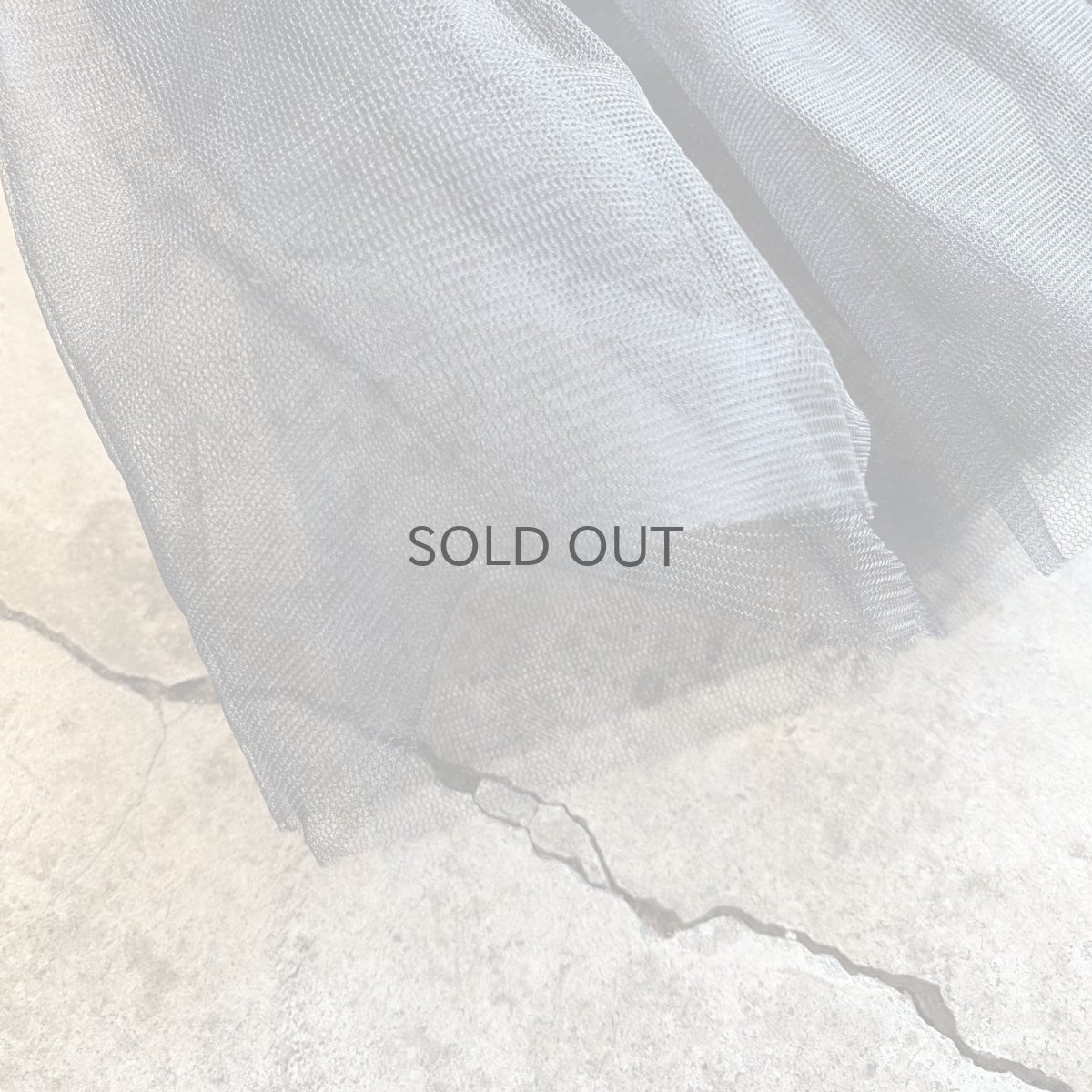 画像3: SHOULDER RIBBON DESIGN GATHER TULLE BUSTIER / Ladies S~M (3)