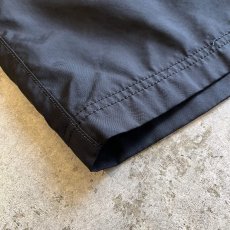 画像4: 【NIKE】BLACK COLOR PATCH EMBROIDERY DESIGN NYLON HALF PANTS / FREE~W31(S) (4)