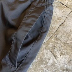 画像8: 【NIKE】BLACK COLOR PATCH EMBROIDERY DESIGN NYLON HALF PANTS / FREE~W31(S) (8)