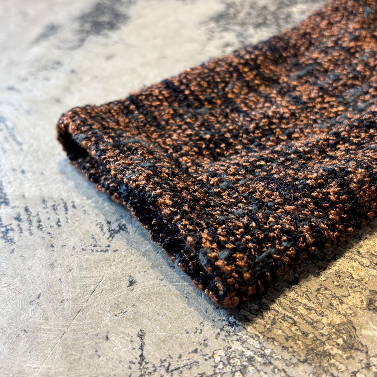 画像7: FRONT OPEN MIX KNIT CARDIGAN / Mens S(M) / MADE IN CANADA (7)