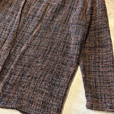 画像6: FRONT OPEN MIX KNIT CARDIGAN / Mens S(M) / MADE IN CANADA (6)