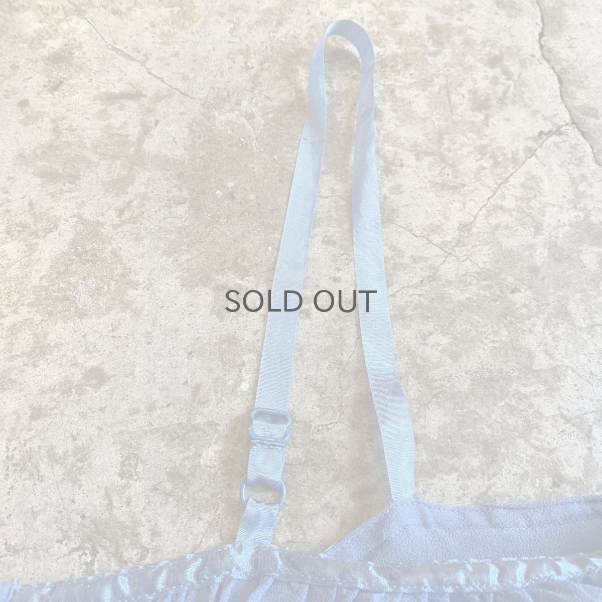 画像8: TIERED DESIGN COLOR SILK CAMISOLE TOPS / Ladies XS(S) (8)