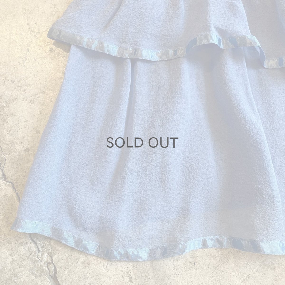 画像4: TIERED DESIGN COLOR SILK CAMISOLE TOPS / Ladies XS(S) (4)