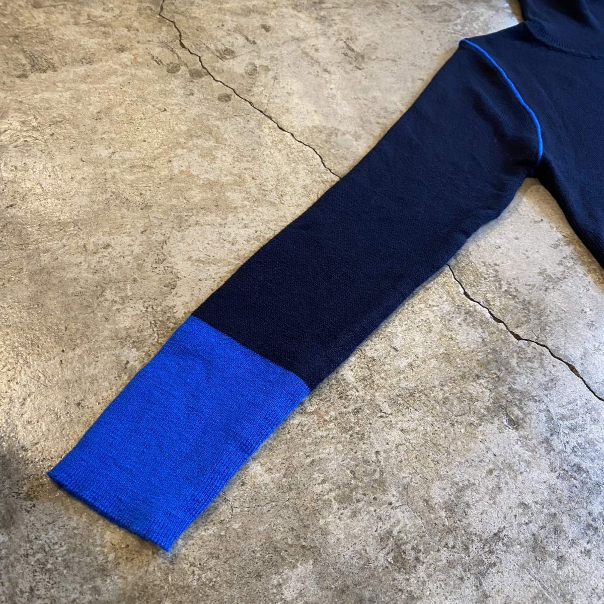 画像6: LINE POINT COLOR TURTLE DESIGN L/S TOPS / Ladies M (6)