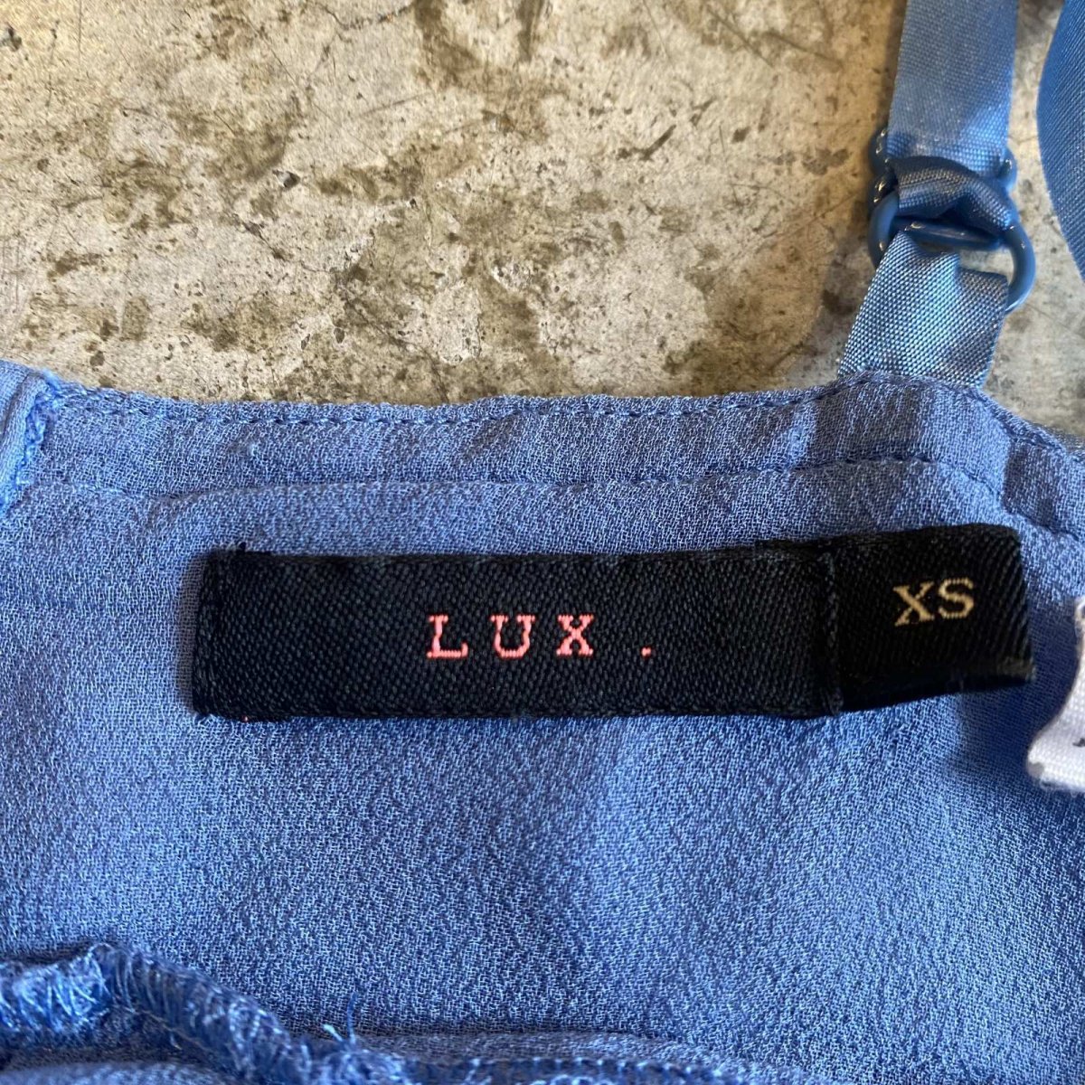 画像11: TIERED DESIGN COLOR SILK CAMISOLE TOPS / Ladies XS(S) (11)