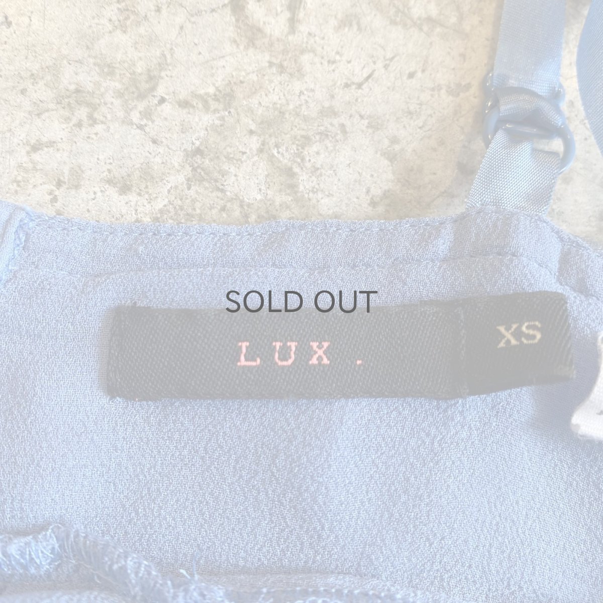 画像11: TIERED DESIGN COLOR SILK CAMISOLE TOPS / Ladies XS(S) (11)