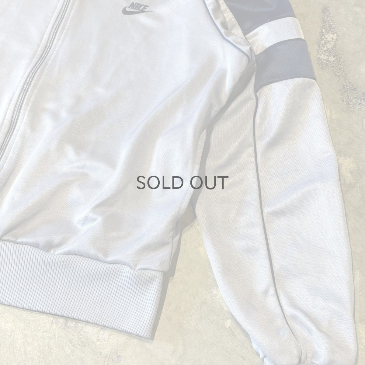 画像6: 80's【NIKE】SWOOSH LOGO BICOLOR TRACK JACKET / Mens L (6)