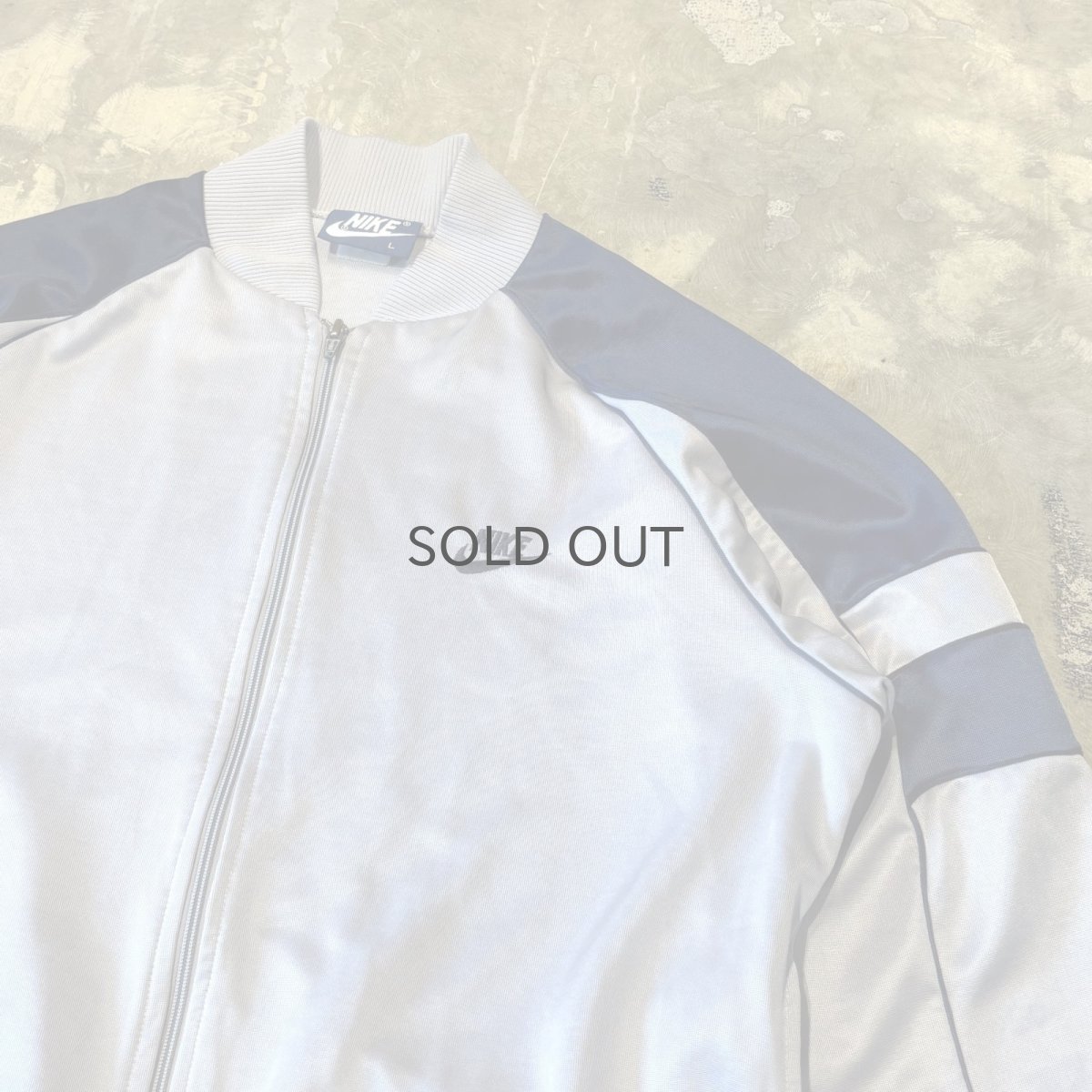 画像4: 80's【NIKE】SWOOSH LOGO BICOLOR TRACK JACKET / Mens L (4)