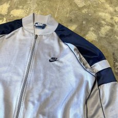 画像4: 80's【NIKE】SWOOSH LOGO BICOLOR TRACK JACKET / Mens L (4)