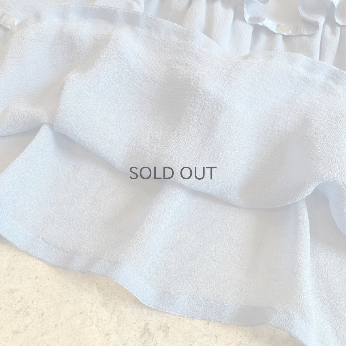 画像6: TIERED DESIGN COLOR SILK CAMISOLE TOPS / Ladies XS(S) (6)