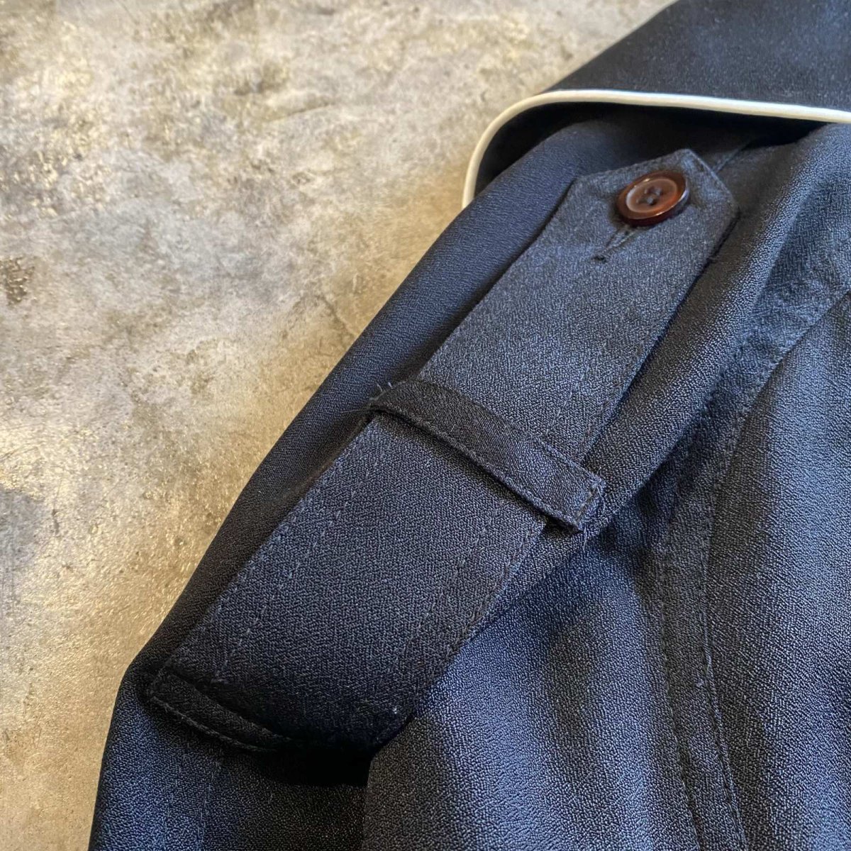 画像7: PIPING LINE DESIGN SHORT JACKET / Ladies L(M)  (7)