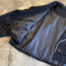 画像8: PIPING LINE DESIGN SHORT JACKET / Ladies L(M)  (8)