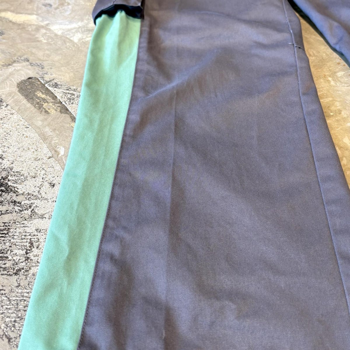 画像7: SIDE COLOR SWITCHED CARGO STYLE STRAIGHT PANTS / W32 (7)