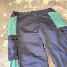 画像3: SIDE COLOR SWITCHED CARGO STYLE STRAIGHT PANTS / W32 (3)