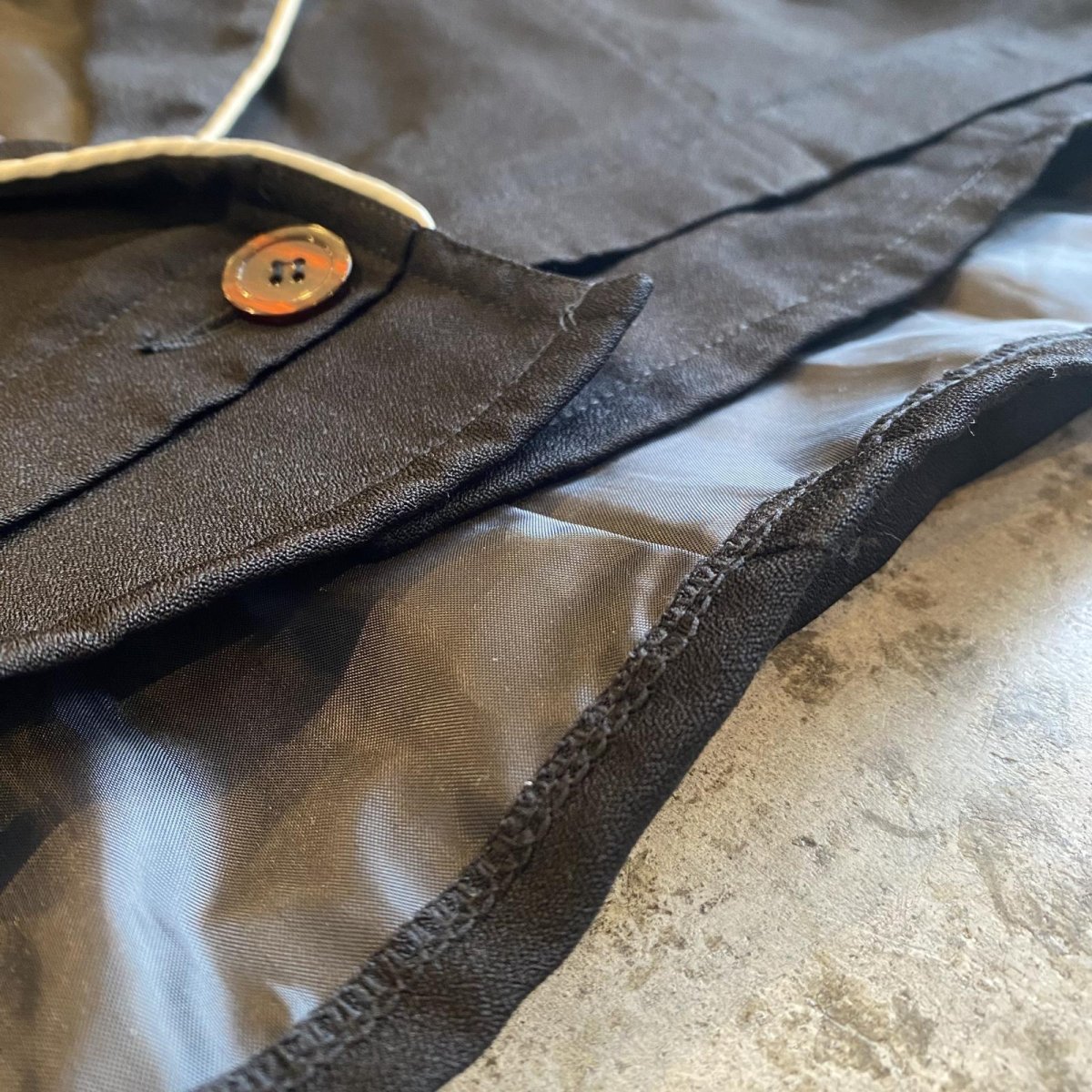 画像12: PIPING LINE DESIGN SHORT JACKET / Ladies L(M)  (12)