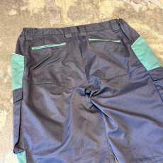 画像9: SIDE COLOR SWITCHED CARGO STYLE STRAIGHT PANTS / W32 (9)