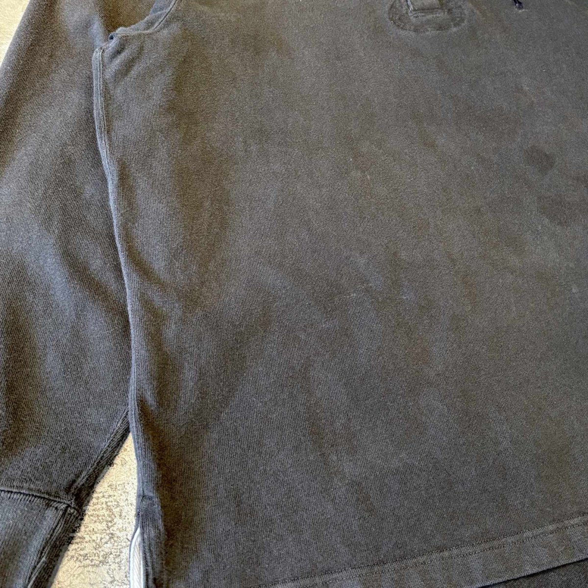 画像5: 【POLO RALPH LAUREN】PROTECTER PATCHED HALF BUTTON L/S SHIRT / Mens L (5)