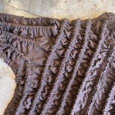 画像9: ALL OVER EMBOSS DESIGN ZIP UP L/S TOPS /  Ladies M~L (9)