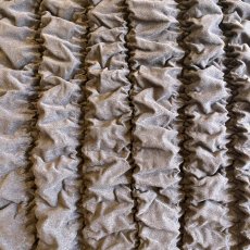 画像11: ALL OVER EMBOSS DESIGN ZIP UP L/S TOPS /  Ladies M~L (11)
