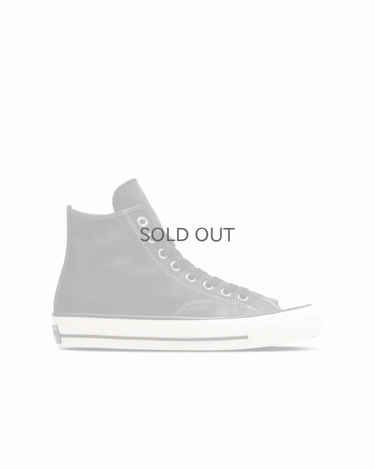 画像3: 【CONVERSE ADDICT】- CHUCK TAYLOR LEATHER HI / BLACK (3)