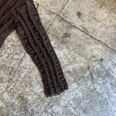 画像7: ALL OVER EMBOSS DESIGN ZIP UP L/S TOPS /  Ladies M~L (7)
