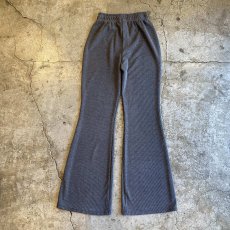 画像6: 【WONDERGROUND】RIB KNIT LAYERED WRAP PANTS / CHARCOAL / OS (6)