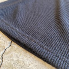 画像10: 【WONDERGROUND】RIB KNIT LAYERED WRAP PANTS / BLACK / OS (10)