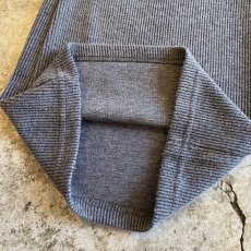 画像9: 【WONDERGROUND】RIB KNIT LAYERED WRAP PANTS / CHARCOAL / OS (9)
