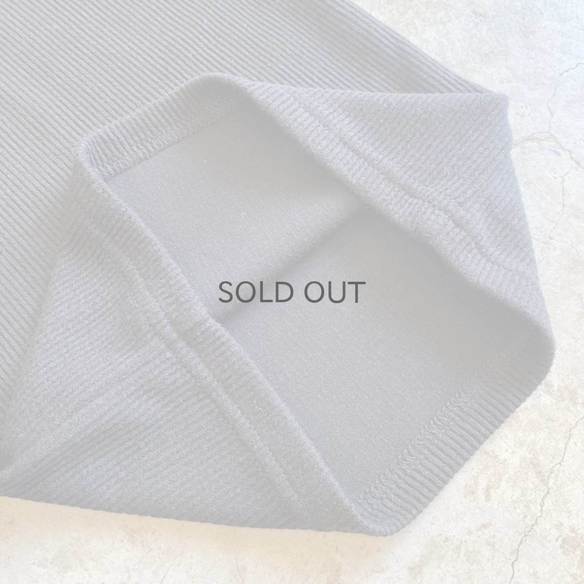 画像9: 【WONDERGROUND】RIB KNIT LAYERED WRAP PANTS / BLACK / OS (9)