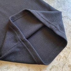 画像9: 【WONDERGROUND】RIB KNIT LAYERED WRAP PANTS / BLACK / OS (9)