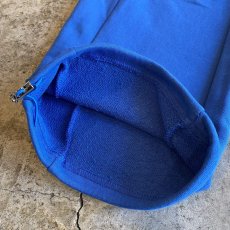 画像7: BLUE COLOR DESIGN DRAW CORD WIDE SWEAT PANTS / FREE~W35 (7)