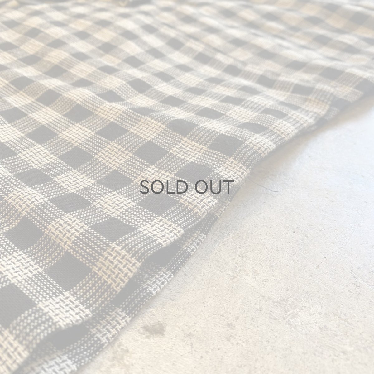 画像11: CHECK ALL OVER PATTERN DESIGN DOUBLE JACKET / Ladies M (11)