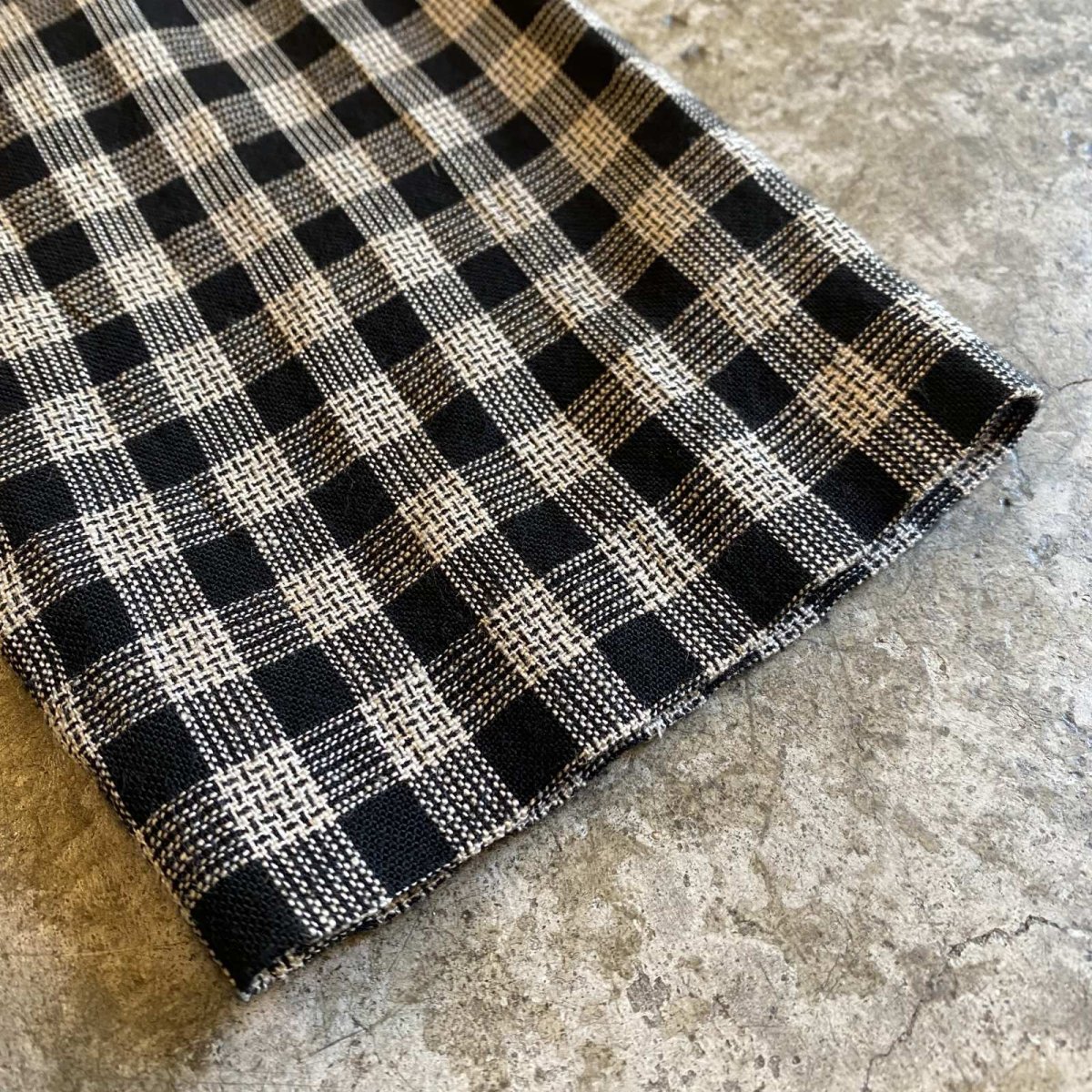 画像7: CHECK ALL OVER PATTERN DESIGN DOUBLE JACKET / Ladies M (7)