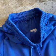画像6: BLUE COLOR DESIGN DRAW CORD WIDE SWEAT PANTS / FREE~W35 (6)