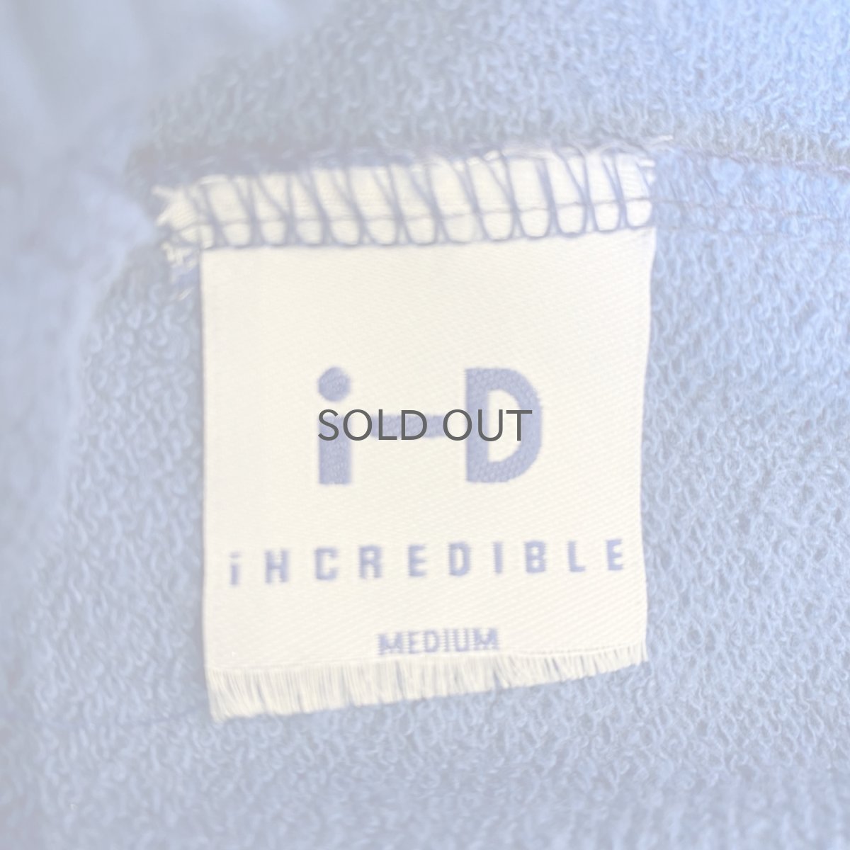 画像10: BLUE COLOR DESIGN DRAW CORD WIDE SWEAT PANTS / FREE~W35 (10)