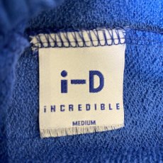 画像10: BLUE COLOR DESIGN DRAW CORD WIDE SWEAT PANTS / FREE~W35 (10)