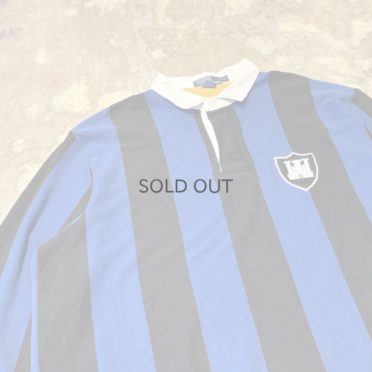 画像3: 【POLO RALPH LAUREN】STROPE PATTERN HALF BUTTON L/S SHIRT / Mens XXL (3)