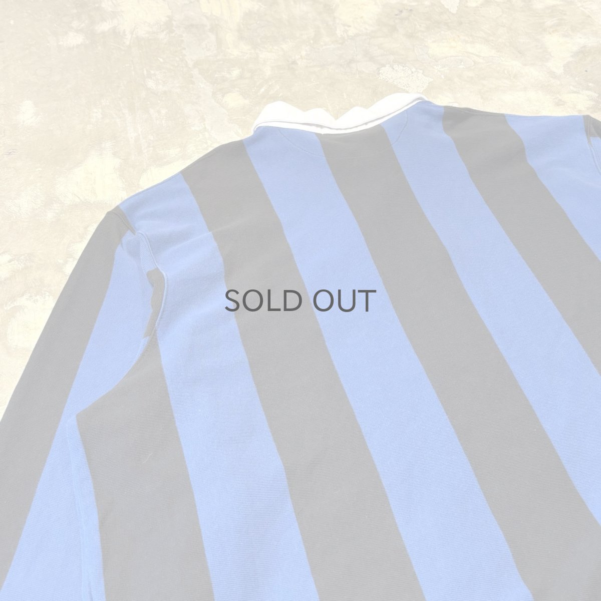 画像9: 【POLO RALPH LAUREN】STROPE PATTERN HALF BUTTON L/S SHIRT / Mens XXL (9)