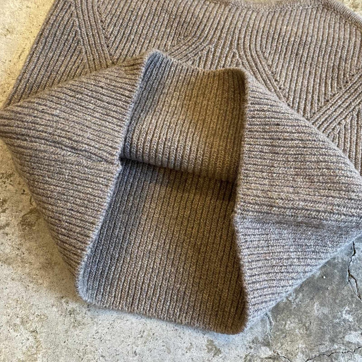 画像7: 【WONDERGROUND】RIB KNIT TUBE TOP / BEIGE / OS (7)