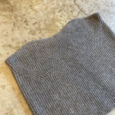 画像3: 【WONDERGROUND】RIB KNIT TUBE TOP / GREY / OS (3)