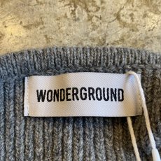 画像10: 【WONDERGROUND】RIB KNIT TUBE TOP / GREY / OS (10)