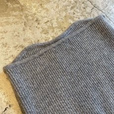 画像8: 【WONDERGROUND】RIB KNIT TUBE TOP / GREY / OS (8)