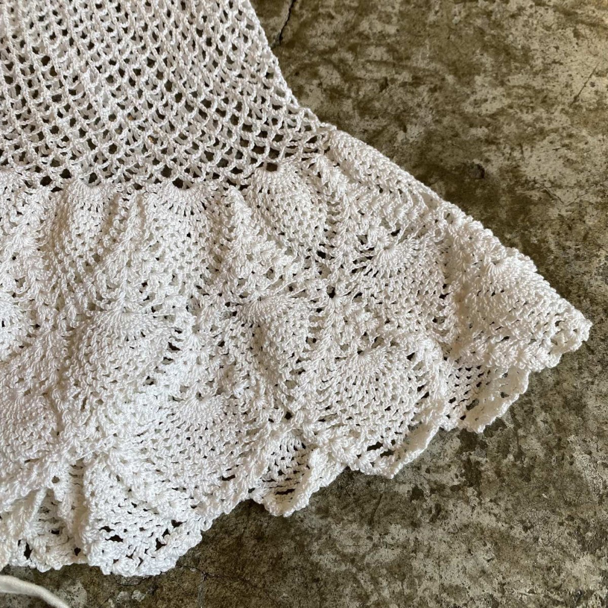 画像5: 【Wiz&Witch】VINTAGE CROCHET S/S TOPS / OS (5)