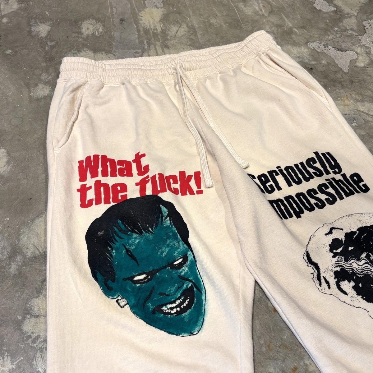 画像3: 【JESUS AND JOHN】"TIPSY" FRANKEN SWEAT PANTS / M&L&XL&2XL (3)
