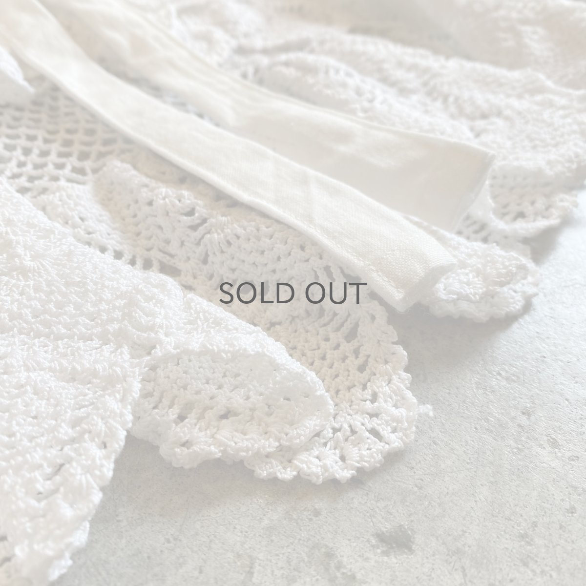 画像12: 【Wiz&Witch】VINTAGE CROCHET S/S TOPS / OS (12)