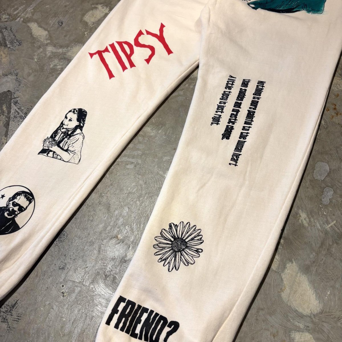 画像10: 【JESUS AND JOHN】"TIPSY" FRANKEN SWEAT PANTS / M&L&XL&2XL (10)