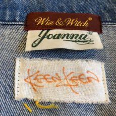 画像12: 【Wiz&Witch×KEEN KEEN】ONE OFF EMBROIDERY DENIM JACKET / OS (12)