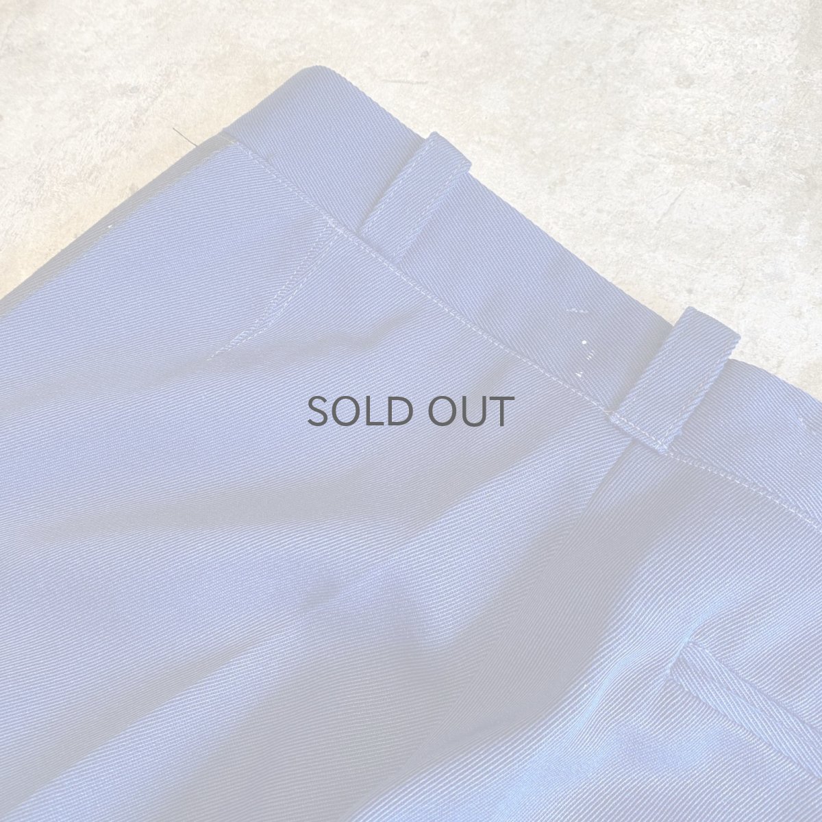 画像8: OLD MILITARY COLOR SIDE 2LINE DESIGN PANTS / W30 (8)